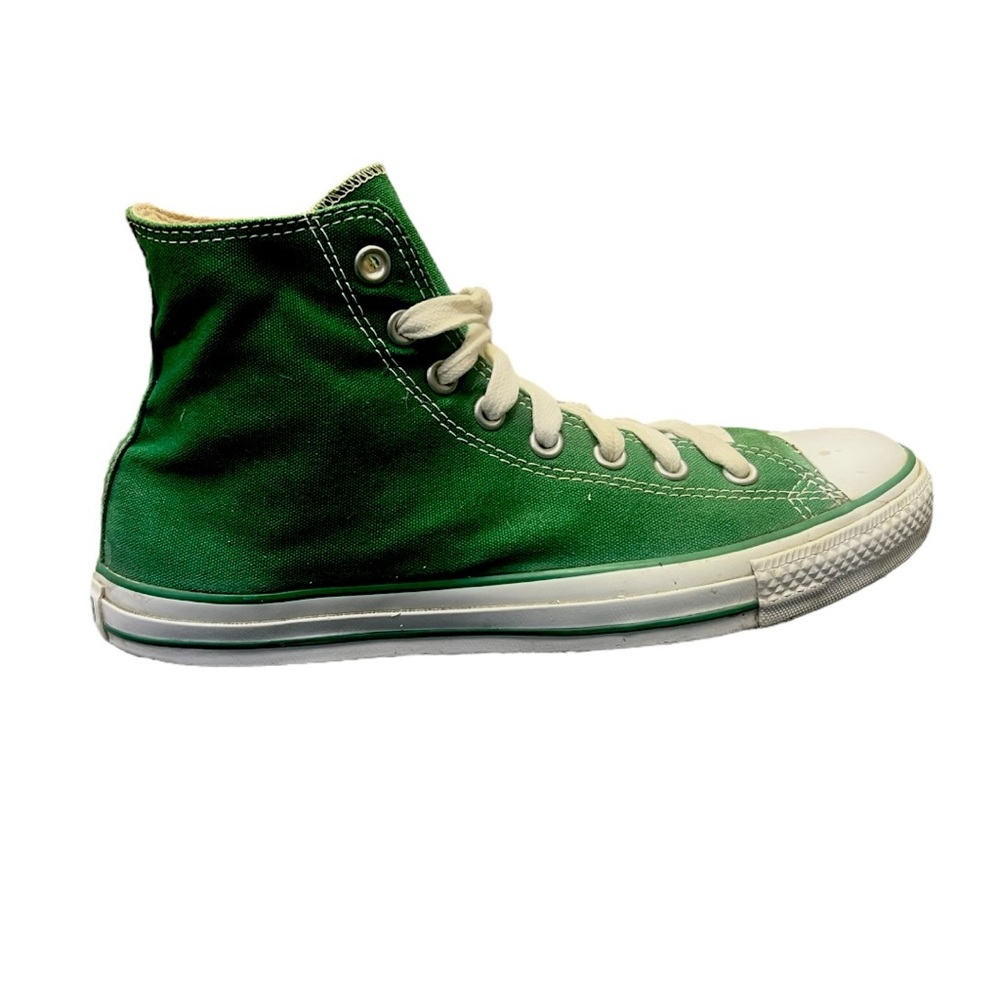 Converse Chuck Taylor All Star High Top Grn Canvas Sneaker 1J791 Mens 10 Wos 12 - Picture 4 of 10